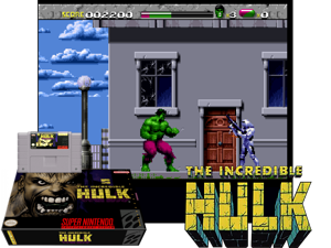 SNES Hulk Program (Hack) Cover
